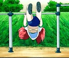 Young hentai virgin with a nice rack gets banged in..