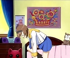 Young hentai virgin with a nice rack gets banged in..